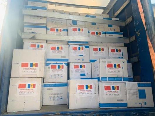 MSMPS a recepționat 3 tone de ajutor umanitar din partea Republicii Populare Chineze