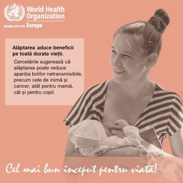 Susține alăptarea pentru o planetă mai sănătoasă