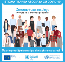 UE, OMS și OHCHR vor contribui la combaterea stigmei asociate cu COVID-19 în Republica Moldova