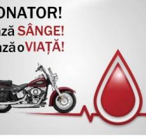 Campania de donare voluntară de sânge cu implicarea Clubului de Motocicliști „Răzeșii Moldovei”