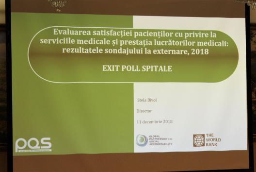 A fost lansat primul studiu de evaluare a satisfacției pacienților la externare