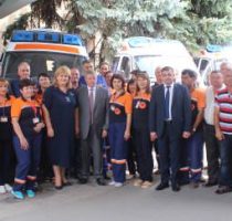 Alte 17 ambulanțe noi au fost repartizate astăzi în localitățile din țară
