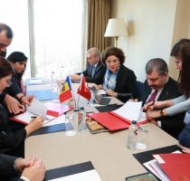 Silvia Radu și ministrul Sănătății al Turciei, dr. Fahrettin Koca au semnat un Plan de acțiuni privind colaborarea în domeniul sănătăți