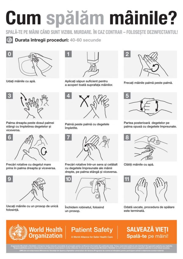 Transformă spălatul mâinilor într-un obicei și contribuie la prevenirea bolilor