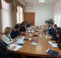 Minister of Health, Labour and Social Protection executives meeting with International Monetary Fund experts