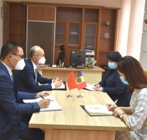 Viorica Dumbrăveanu a avut o întrevedere cu E.S, Ambasadorul Republicii Populare Chineze în Republica Moldova, Zhang Yinghong