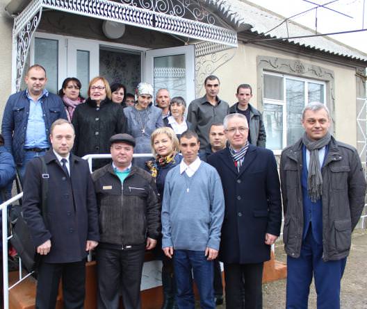 Șase beneficiari ai Internatului psiho-neurologic din comuna Cocieri, raionul Dubăsari, vor avea propria locuință