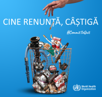 „Angajează-te să renunți”. Campanie de informare asupra riscurilor consumului de tutun