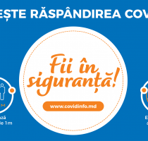 MSMPS îndeamnă populația să respecte în continuare măsurile de protecție,  în contextul pericolului apariției noii tulpini a virusului SARS-COV-2