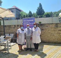Vaccinează-te pentru a călători în siguranță! MSMPS și ANTRIM au organizat cel mai pitoresc punct de vaccinare
