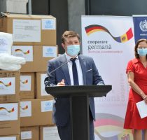 Pandemia COVID-19: un nou lot de ajutor umanitar din partea Germaniei și OMS a ajuns la Chișinău