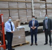 Mediul de afaceri a oferit o donație de echipamente de protecție, Agenției Naționale pentru Sănătate Publică