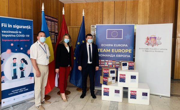 Letonia a donat Republicii Moldova un lot de 30.000 de doze de vaccin AstraZeneca