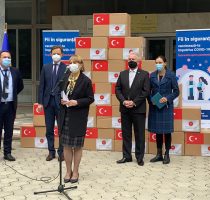 Republica Moldova a recepționat 70.000 de doze de vaccin Sinovac din partea Turciei
