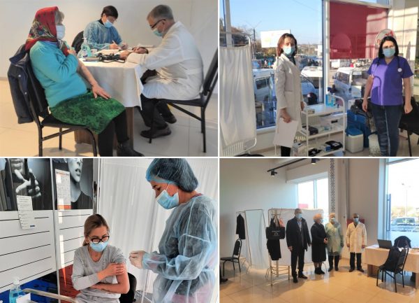 Salvează lumea: Vaccinează-te împotriva COVID-19. Mai multe puncte de vaccinare au fost deschise în centrele comerciale din țară