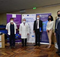Echipamente de ventilație non-invazivă (BiPAP) donate de Uniunea Europeană și Organizația Mondială a Sănătății pentru spitalele din Republica Moldova