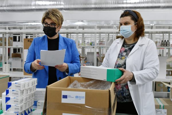 Ten shipments of medicines, consumables and medical devices received by the Ministry of Health as assistance to refugees