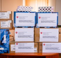 Electrocardiografe și pulsoximetre, donate de Elveția centrelor de sănătate din 25 de raioane ale țării