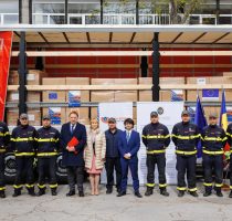 Un lot de echipamente individuale de protecție, donate Ministerului Sănătății de Guvernul Republicii Cehe