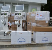 30 de aparate de ventilare pulmonară, donate de Guvernul Republicii Federale Germania