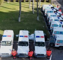 20 de ambulanțe noi au fost donate echipelor de asistență medicală urgentă din țară