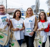 Campania națională de informare „Vaccinat = Protejat”, la Bălți