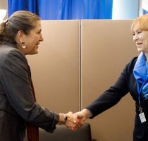 Ministra Ala Nemerenco a avut o serie de întrevederi bilaterale în contextul participării la cea de-a 78-a sesiune a Adunării Generale a Organizației Națiunilor Unite
