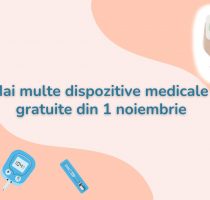 Mai multe dispozitive medicale, oferite gratuit de la 1 noiembrie