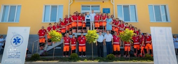 La Orhei a fost inaugurat astăzi noul sediu al Substației de Asistență Medicală Urgentă (SAMU)