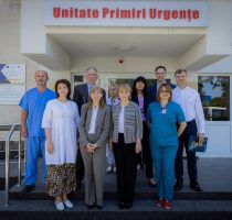Astăzi, vicepreședinta Băncii Mondiale pentru Europa și Asia Centrală, Antonella Bassani și ministra Sănătății, Ala Nemerenco au vizitat Secția Anestezie și Terapie Intensivă (ATI) a Institutului de Medicină Urgentă