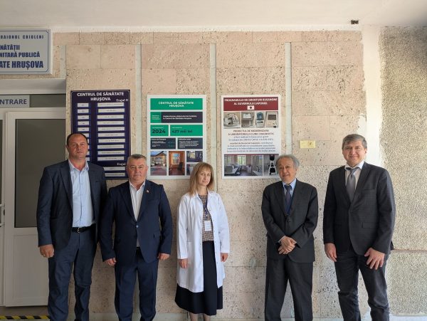 Investiție în sănătate: laborator clinic modernizat la Centrul de Sănătate Hrușova cu sprijinul Japoniei