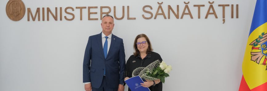 Ministrul Sănătății a avut o întrevedere de rămas-bun cu reprezentanta UNICEF Moldova