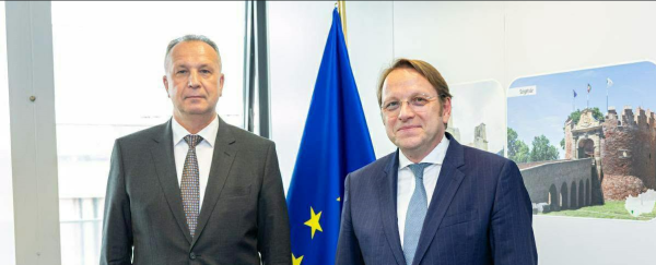 Ministrul Emil Ceban a avut o întrevedere cu comisarul european Olivér Várhelyi