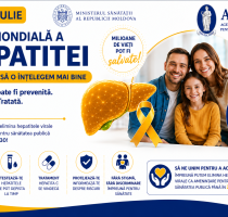 Ziua mondială a hepatitei: hepatita poate fi prevenită, depistată la timp și tratată