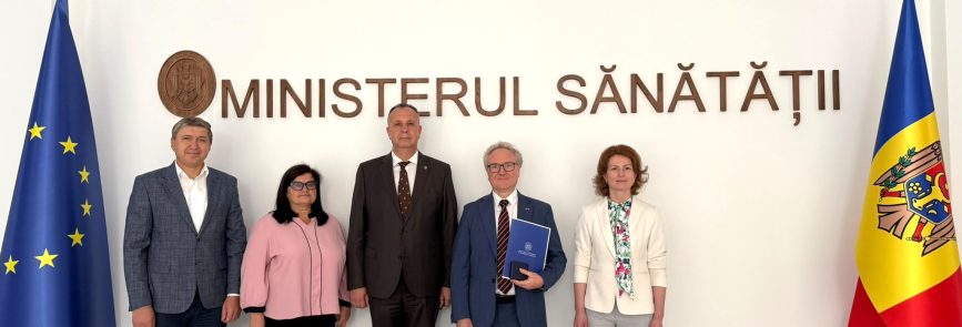 Ministrul Sănătății a avut o întrevedere de rămas-bun cu directorul Biroului de Cooperare al Elveției în Republica Moldova