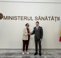 Prioritățile sistemului de sănătate, în discuția ministrului Alexandru Gasnaș cu coordonatoarea rezidentă ONU, Yeşim Oruç Kaya