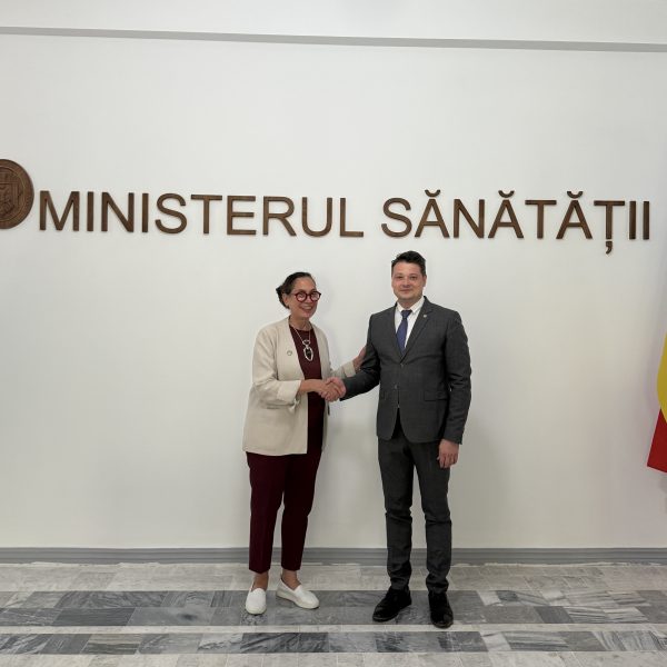 Prioritățile sistemului de sănătate, în discuția ministrului Alexandru Gasnaș cu coordonatoarea rezidentă ONU, Yeşim Oruç Kaya