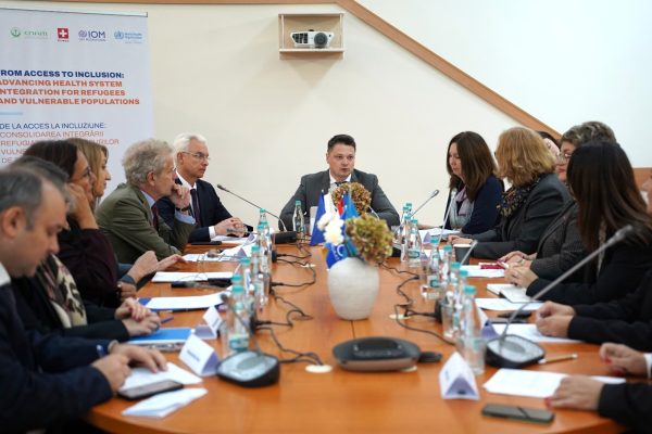 O inițiativă finanțată de Elveția consolidează integrarea refugiaților și a migranților vulnerabili în sistemul de sănătate al Republicii Moldova